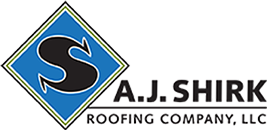 AJ Shirk Roofing Company logo